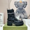 グッチ コピー GGマトラッセ モノグラムレザーアップブーツ guh46200 - 画像 (5)