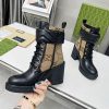グッチ 偽物 ダブルG付き ウィメンズ アンクルブーツ gug29036 - 画像 (7)