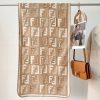 入手困難品！フェンディ FFモチーフ ロゴ カシミヤ マフラー コピー fee34711 - 画像 (6)