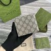 超希少！注目度抜群！グッチ GGスプリーム 二つ折り財布 偽物 guq39759 - 画像 (2)