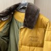 絶対欲しい！ミュウミュウ 偽物 ギャバジンダウンジャケット ML985_13O0_F0091_S_232 F0091S232 - 画像 (8)