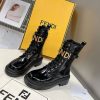 追跡付 フェンディ グラフィ 偽物 FF柄 バイカーブーツ feu27412 - 画像 (3)