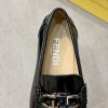 《大人気》フェンディ バゲットブラックローファー コピー fer10527 - 画像 (9)