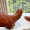 高級ブランド サンローラン HUNT フラット レザー 偽物 ロング ブーツ Sas77635 - 画像 (9)