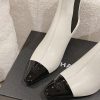 入手困難 シャネル ショートブーツ 23B ロゴ shx68008 - 画像 (6)