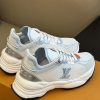 すぐ届く ルイヴィトン スニーカー ブルー vuj38790 - 画像 (4)