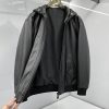 送料込ボッテガ ヴェネタ 偽物 ラム レザー アノラック プルオジャケット boi19208 - 画像 (3)
