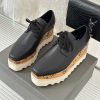 【ステラマッカートニー x ディズニー 偽物】Elyse ブローグシューズ 厚底 sts09521 - 画像 (2)