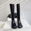 素敵な ロエベ カーフレザー ロングブーツ loo57238 - 画像 (2)