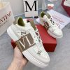 ヴァレンティノ レザーxファブリック 偽物 バンド スニーカー Vur11585 - 画像 (4)