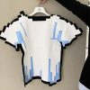 新作【ロエベ コピー】ピクセレイテッド トップス（テクニカルニット） loa13840 - 画像 (2)