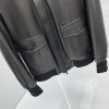 お洒落 ベルルッティ グレイン レザー ボンバージャケット ブルゾン bei92878 - 画像 (8)