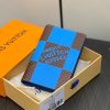 大人気！ルイヴィトン ポルトフォイユ・ブラザ NM 財布 コピー ブルー 3サイズ N40543 - 画像 (2)