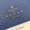 すぐ届く ルイヴィトン コピー デニム 折りたたみ財布 ポルトフォイユ・ヴィクトリーヌ M82959 - 画像 (6)