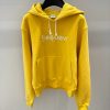 サンローラン 偽物 ロゴ刺繍 オーバーサイズ パーカー (yellow) W7290 - 画像 (3)