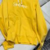 サンローラン 偽物 ロゴ刺繍 オーバーサイズ パーカー (yellow) W7290 - 画像 (6)