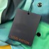 【24SS】ルイヴィトン プリントシルク混シャツ 偽物 1AFAUX - 画像 (4)