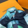 【24SS】ルイヴィトン プリントシルク混シャツ 偽物 1AFAUX - 画像 (8)