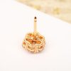 希少 ヴァンクリーフ フルーレット コピー ピアス 18K vah00743 - 画像 (4)