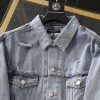 バレンシアガ Barcode Large Fit ジャケット コピー★ライトブルーデニム 664329TBP488961 - 画像 (4)