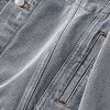 バレンシアガ Barcode Large Fit ジャケット コピー★ライトブルーデニム 664329TBP488961 - 画像 (6)