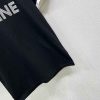 速達発送セリーヌ コットンジャージー ルーズ 半袖 Tシャツ 偽物 2色 Ceh33559 - 画像 (4)