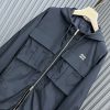 大人気！ミュウミュウ 偽物 シングルブレスト ツイード ジャケット myo92769 - 画像 (3)
