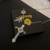 ゴローズ ターコイズ 偽物 ターコイズホイール付きクロス 裏メタル ネックレストップ メンズ gob95359 - 画像 (5)