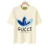 超希少！グッチ adidasコラボ パチモン コットンジャージー Tシャツ 2色 guz44401 - 画像 (4)