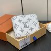 新作 ルイヴィトン 二つ折り 財布 コピー★ダンディな深いブルー♪ M8337