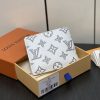 新作 ルイヴィトン 二つ折り 財布 コピー★ダンディな深いブルー♪ M8337 - 画像 (3)