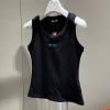 目を惹くカラーミュウミュウ スーパーコピー ロゴ コットンTシャツ 2色 myz77338 - 画像 (2)