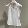 目を惹くカラーミュウミュウ スーパーコピー ロゴ コットンTシャツ 2色 myz77338 - 画像 (4)