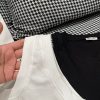 目を惹くカラーミュウミュウ スーパーコピー ロゴ コットンTシャツ 2色 myz77338 - 画像 (6)
