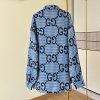 定番グッチ ジャンボGG n級品 チェック ウール シャツ ロゴ gup10199 - 画像 (5)