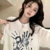 エムエムシックス プリントTシャツ 偽物 Max28637