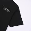 ☆超人気☆エムエムシックス 偽物 ロゴプリント クルーネック 半袖Tシャツ Mau04295 - 画像 (4)