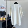フェンディ コピー メイドイン フェンディ レタリング刺繍 コットンTシャツ FY1291A - 画像 (2)