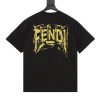 激安価格！フェンディ 偽物 ロゴ プリント コットン T シャツ fep44337 - 画像 (2)