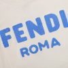 《大人気》フェンディ ロゴ エンブロイダリー クルーネックTシャツ コピー few76196 - 画像 (9)