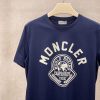 おすすめモンクレール フェイク フロッキープリント ロゴ Ｔシャツ moa03828 - 画像 (2)