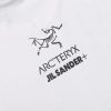 高級ブランドArcTeryx ジルサンダー n級品 ロゴ プリント Tシャツ 2色 Jis25321 - 画像 (8)