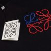 完売必至 ロエベ エンブロイダリー アナグラム Tシャツ コピー loc95833 - 画像 (3)