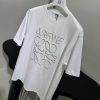 速達発送 ロエベ コットンワイドTシャツ コピー lod06973 - 画像 (2)