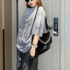 ギフトに最適 バレンシアガ ロゴ フーディ SNBN ダメージ加工 ban59762 - 画像 (9)