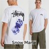 ステューシー ダイス tシャツ 偽物 Fuzzy Dice Tee 半袖 ロゴ Tシャツ 8色 suw50963 - 画像 (5)