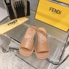 超希少！フェンディ バゲット ナッパレザー スライド サンダル FFモチーフ fel12850 - 画像 (2)