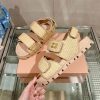 ミュウミュウ ラフィア ストラップサンダル コピー 2色 5X133E - 画像 (3)