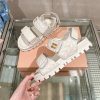 ミュウミュウ スポーティ マテラッセレザー サンダル 偽物 2色 5X135EF01088T - 画像 (3)