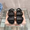 ミュウミュウ スポーティ マテラッセレザー サンダル 偽物 2色 5X135EF01088T - 画像 (4)
